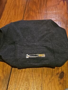 Thundershirt Dark Gray Anxiety Relief Dog Shirt with Logo Patch